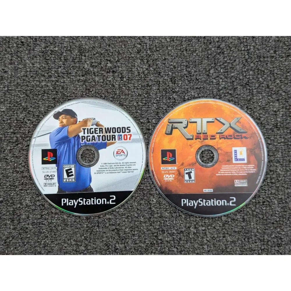Lot of 10 Sony PlayStation 2 PS2 Games Loose Discs in Jewel Cases Tested